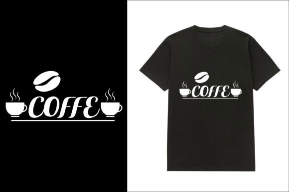 Coffee T-shirt Design 03: Graphics & T-Shirt Designs