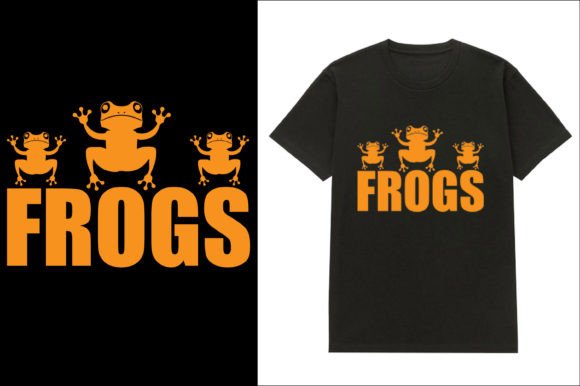 Frog T-shirt Design 06: Graphics & T-Shirt Designs