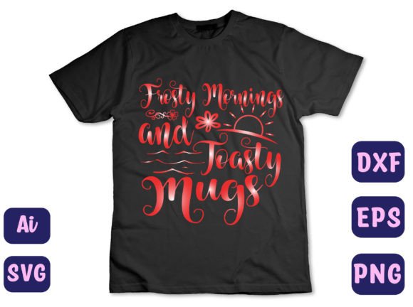 Frosty Mornings and Toasty Mugs 9 Graphics