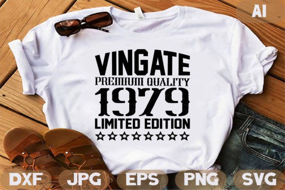 Vintage 1979 Graphics for T-Shirt Designs